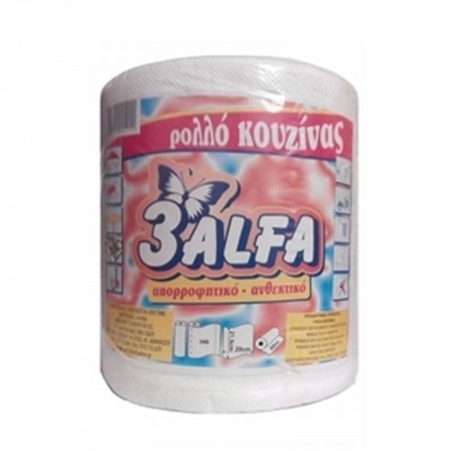 Χαρτί Κουζίνας 700gr Λευκό Τυλιγμένο